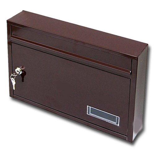 Schránka poštovní RADEK 385x260x80 mm "X" hnědá - Vybavení pro dům a domácnost Schránky, pokladny, skříňky Schránky poštovní, vhozy, přísl.